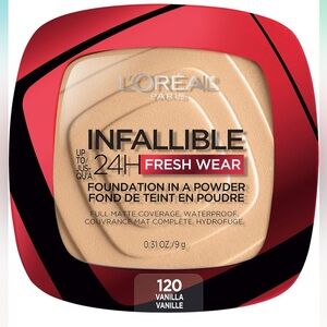 L'Oreal Infallible 24H Fresh Wear Powder Foundation - Vanilla